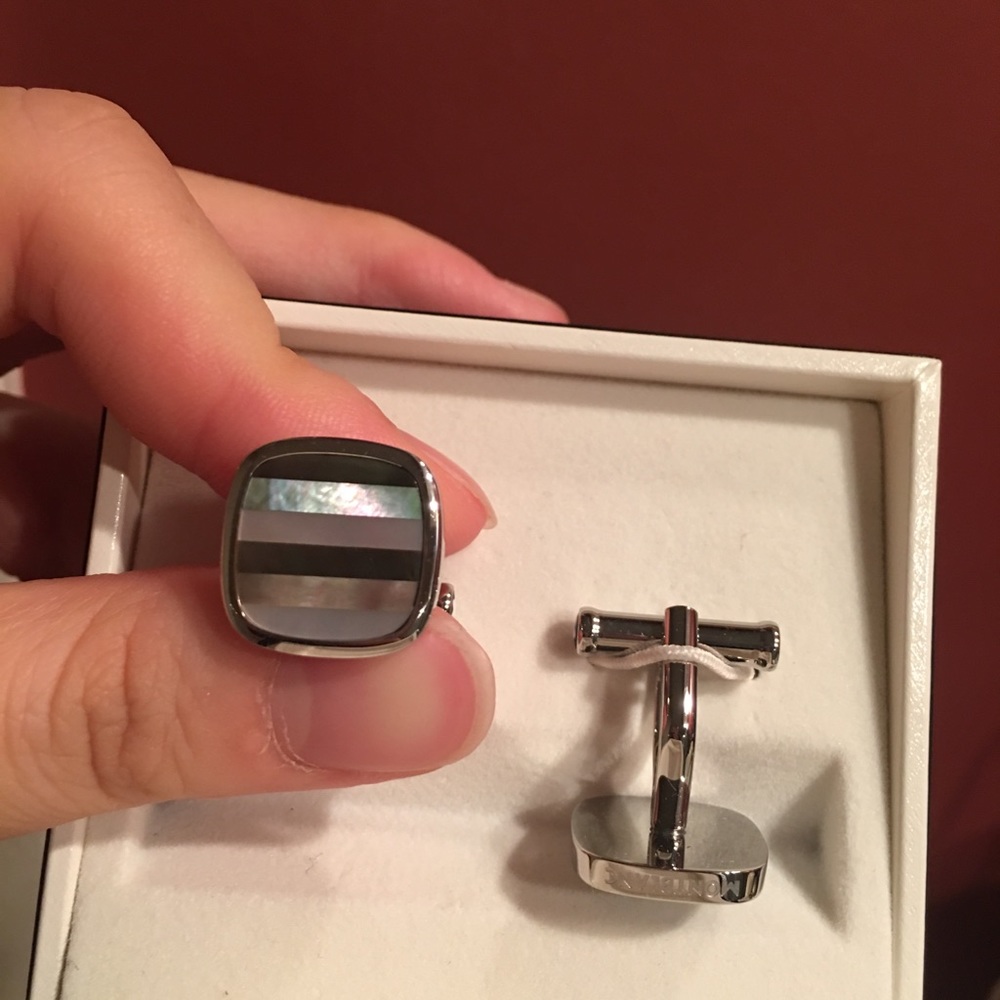 Brand New Mont Blanc Cuff links